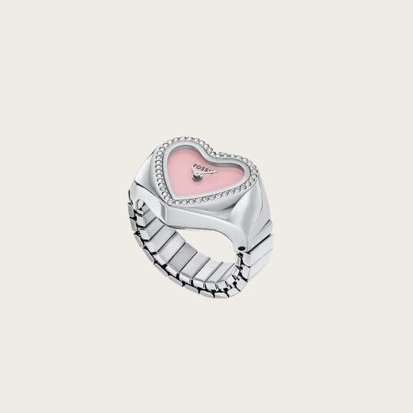 Fossil ES5408 Watch Ring Two-Hand Stainless Steel - Picture 3 of 5